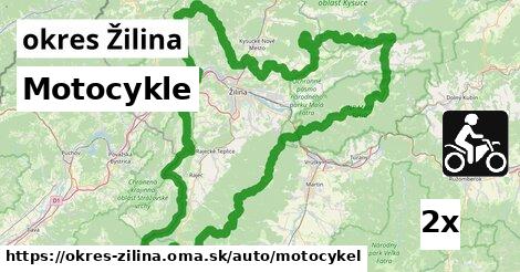 Motocykle, okres Žilina