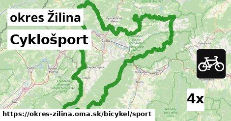 Cyklošport, okres Žilina