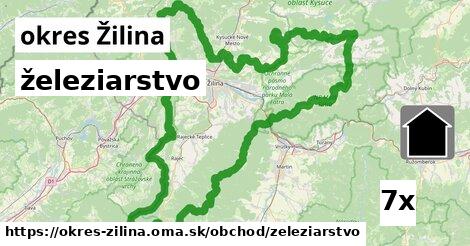 železiarstvo, okres Žilina