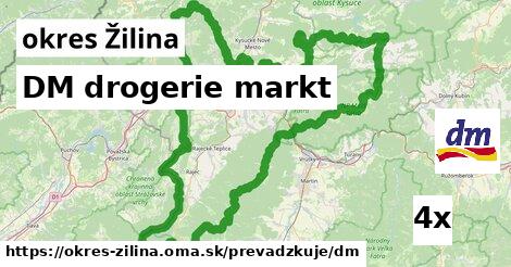 DM drogerie markt, okres Žilina