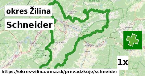 Schneider, okres Žilina