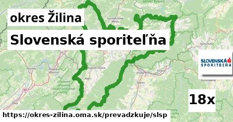 Slovenská sporiteľňa, okres Žilina