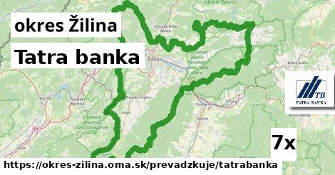 Tatra banka, okres Žilina