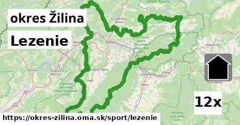 Lezenie, okres Žilina