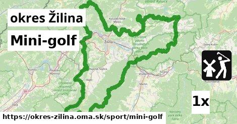Mini-golf, okres Žilina