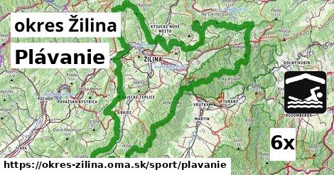 Plávanie, okres Žilina