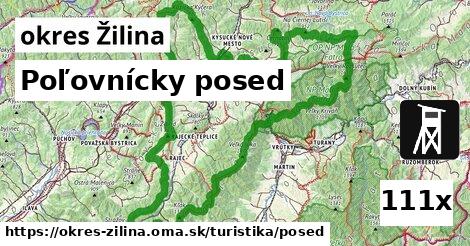 Poľovnícky posed, okres Žilina