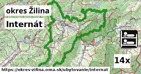 Internát, okres Žilina