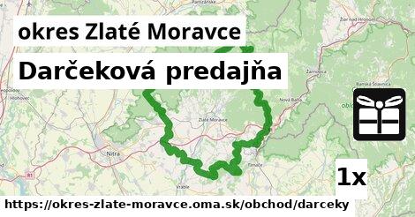 Darčeková predajňa, okres Zlaté Moravce