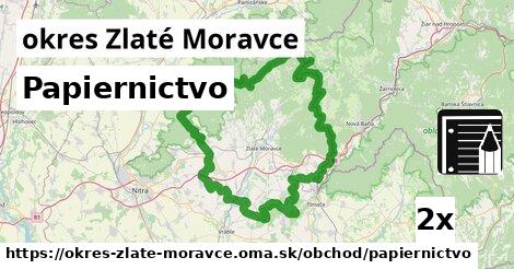 Papiernictvo, okres Zlaté Moravce