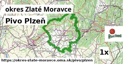 Pivo Plzeň, okres Zlaté Moravce
