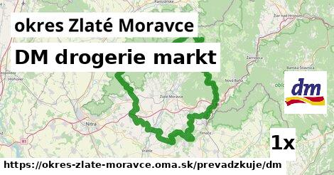 DM drogerie markt, okres Zlaté Moravce