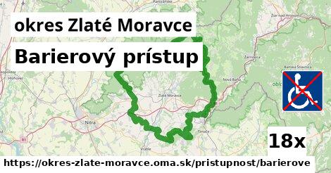 Barierový prístup, okres Zlaté Moravce