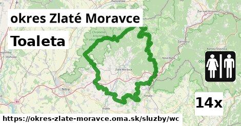 Toaleta, okres Zlaté Moravce