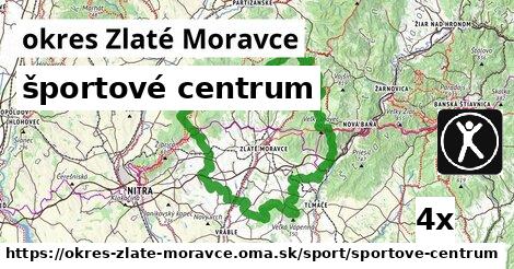 športové centrum, okres Zlaté Moravce