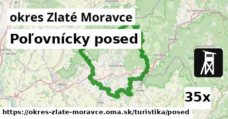 Poľovnícky posed, okres Zlaté Moravce