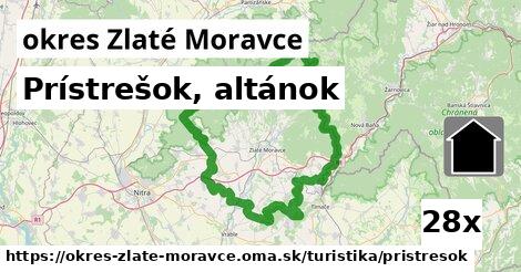 Prístrešok, altánok, okres Zlaté Moravce