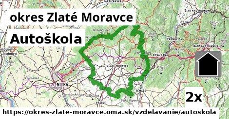 Autoškola, okres Zlaté Moravce