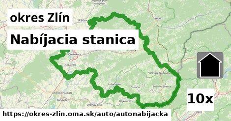 nabíjacia stanica v okres Zlín