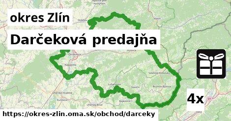 Darčeková predajňa, okres Zlín