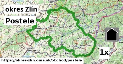 postele v okres Zlín