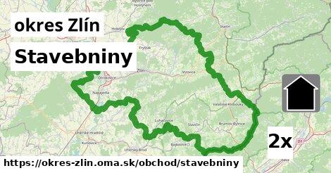 Stavebniny, okres Zlín