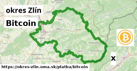 Bitcoin, okres Zlín