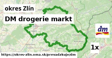 DM drogerie markt, okres Zlín
