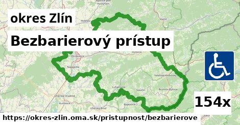 Bezbarierový prístup, okres Zlín