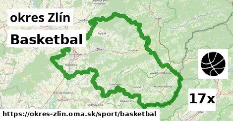 Basketbal, okres Zlín