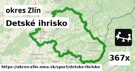 Detské ihrisko, okres Zlín