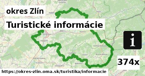 turistické informácie v okres Zlín