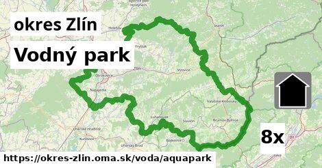 Vodný park, okres Zlín