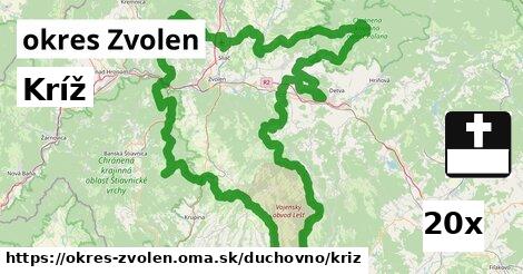 Kríž, okres Zvolen