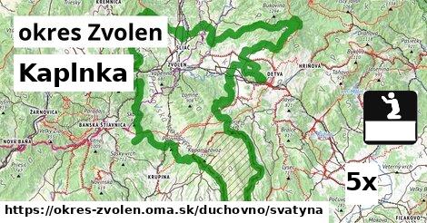 Kaplnka, okres Zvolen