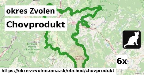 Chovprodukt, okres Zvolen