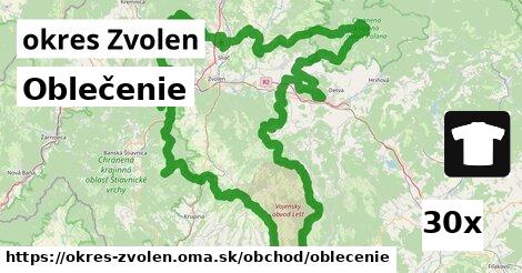 Oblečenie, okres Zvolen