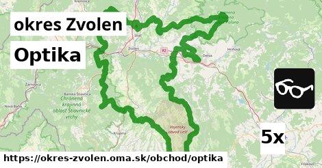 Optika, okres Zvolen