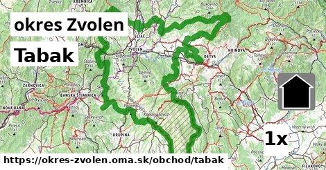 Tabak, okres Zvolen