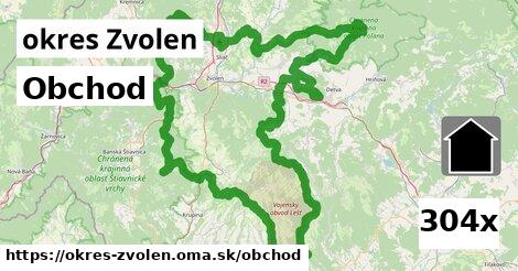 obchod v okres Zvolen