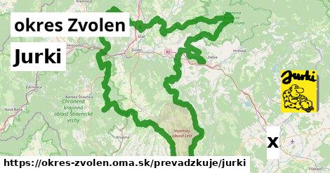 Jurki, okres Zvolen