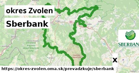 Sberbank, okres Zvolen