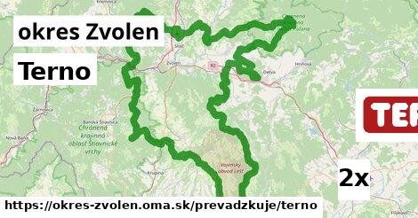 Terno, okres Zvolen