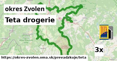 Teta drogerie v okres Zvolen