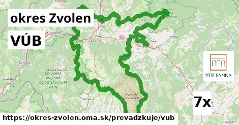 VÚB, okres Zvolen