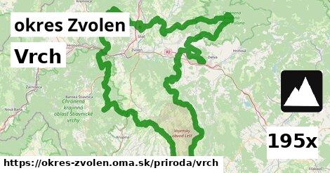 Vrch, okres Zvolen