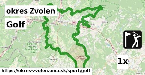 Golf, okres Zvolen