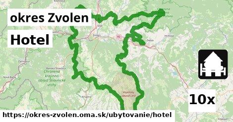 Hotel, okres Zvolen