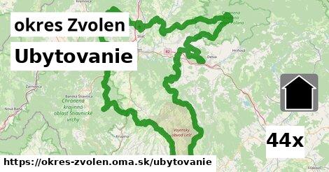 ubytovanie v okres Zvolen