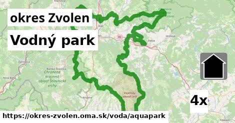 Vodný park, okres Zvolen